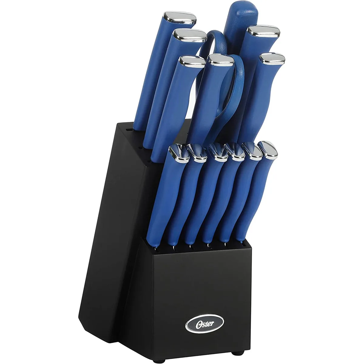 OSTER OSTER 510119993M 15-Piece Cutlery Set Dark Blue — product photo