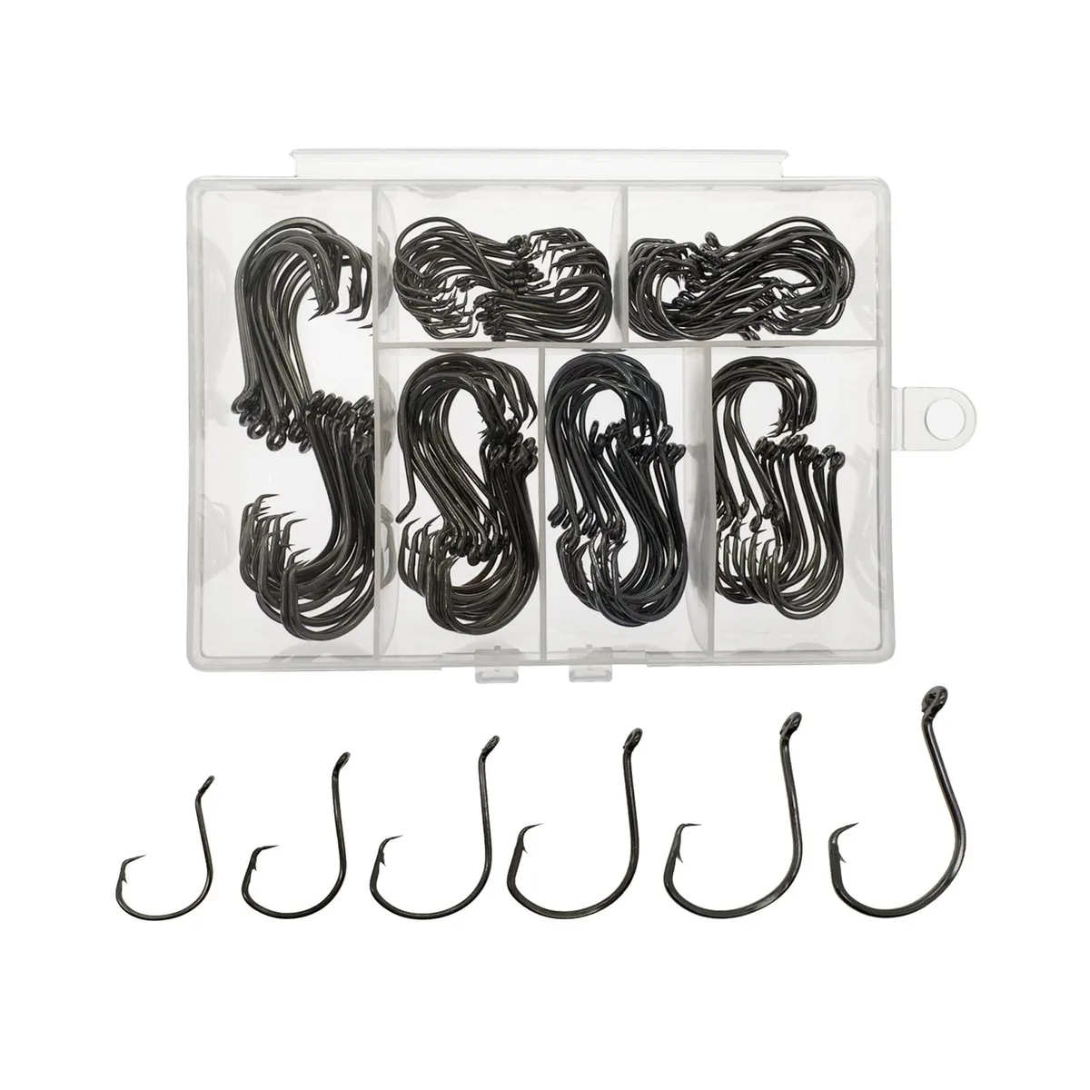  Afmivs Fishing Terminal 160pcs 6 Sizes — product photo