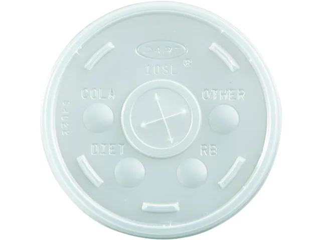 Dart Container Corporation Dart Container Corporation DCC 10SL Cleaning Lids 10oz 1000ct — product photo