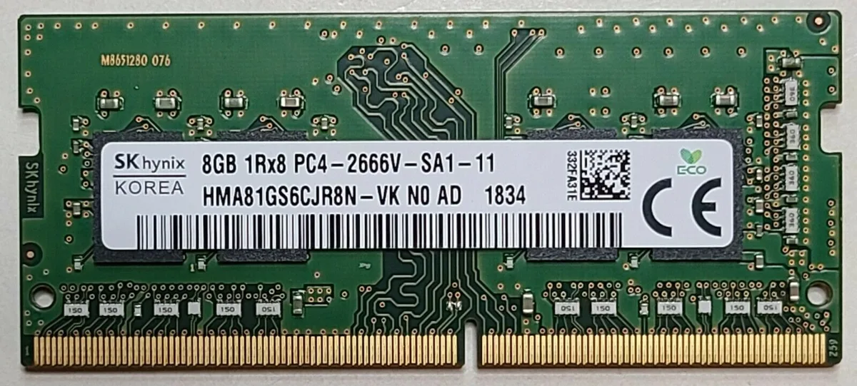 SK hynix SK hynix 16GB DDR4 2666 CL19 2x8GB laptop RAM — product photo