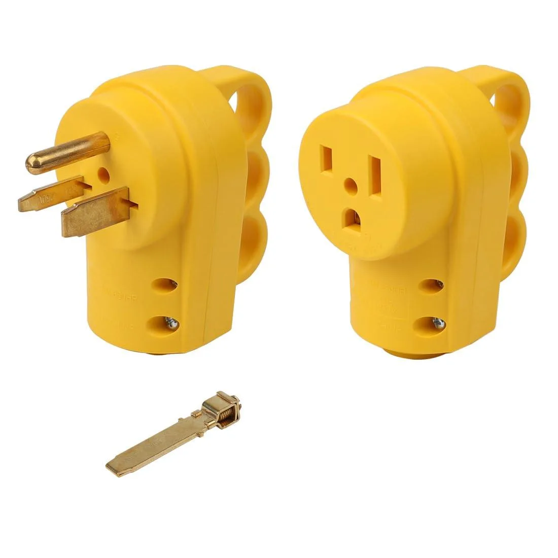 LORDWORLD LORDWORLD Nema 6-50P + 6-50R Yellow Plug &amp; Socket — product photo