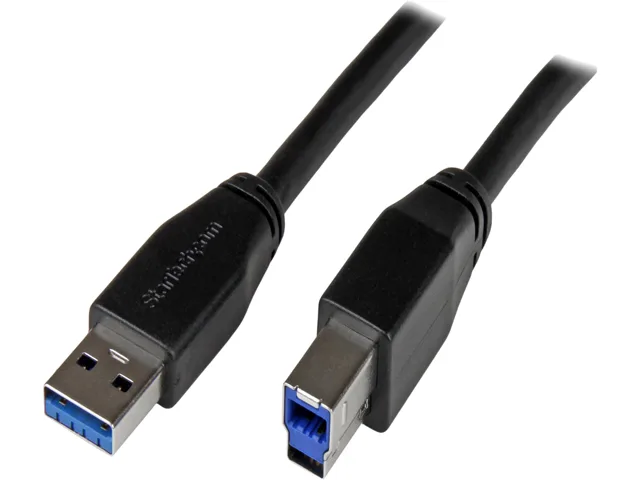 STARTECH STARTECH USB3SAB10M 10m 30ft Active USB 3.0 USB-A to USB-B Cable — product photo