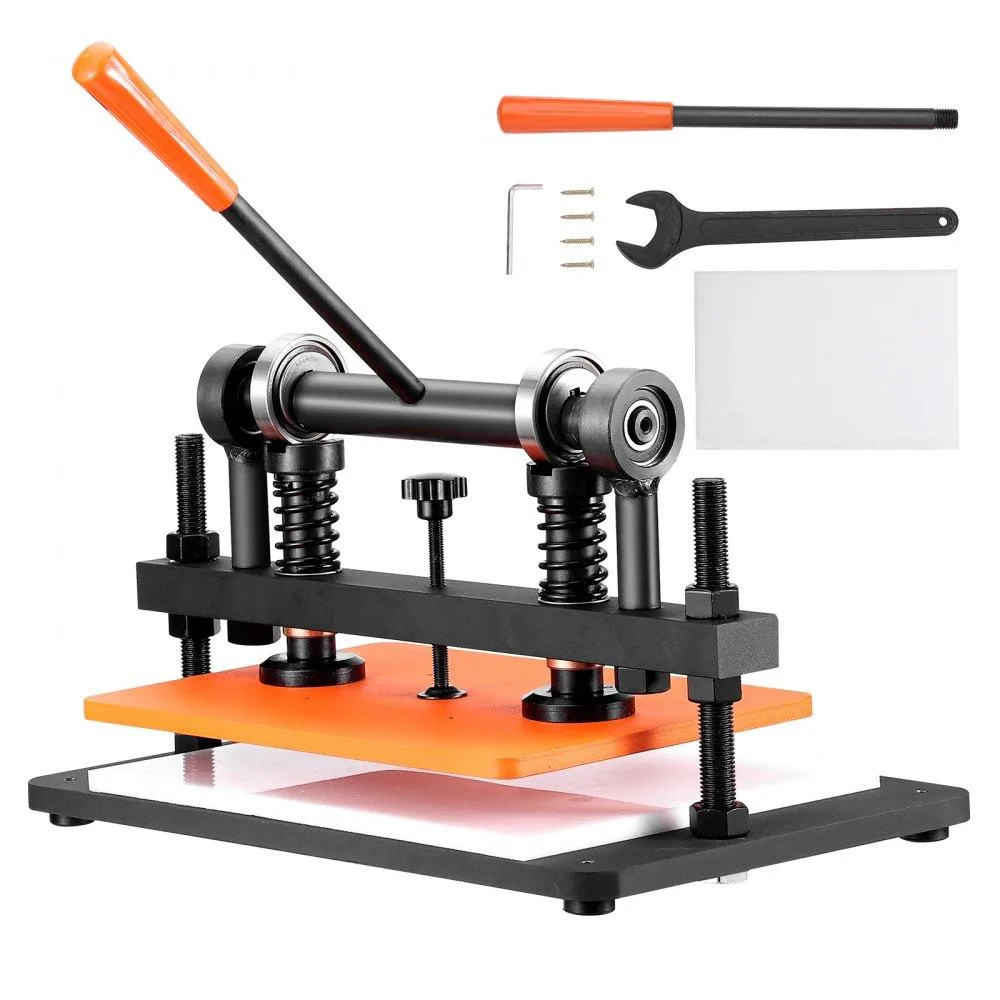 VEVOR VEVOR Leather Cutting Machine 14.2 x 10.2 in Embossing Plate 0.47 in Stroke Specialty Appliance — product photo
