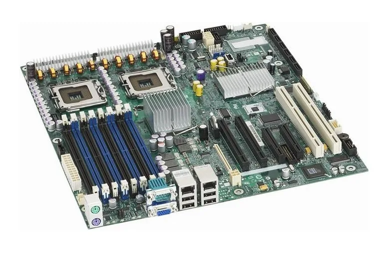 Intel Intel S5000PSLSATAR Dual Xeon LGA771 DDR2 32GB 6×SATA 3.0Gb/s Extended-ATX Server Motherboard — product photo