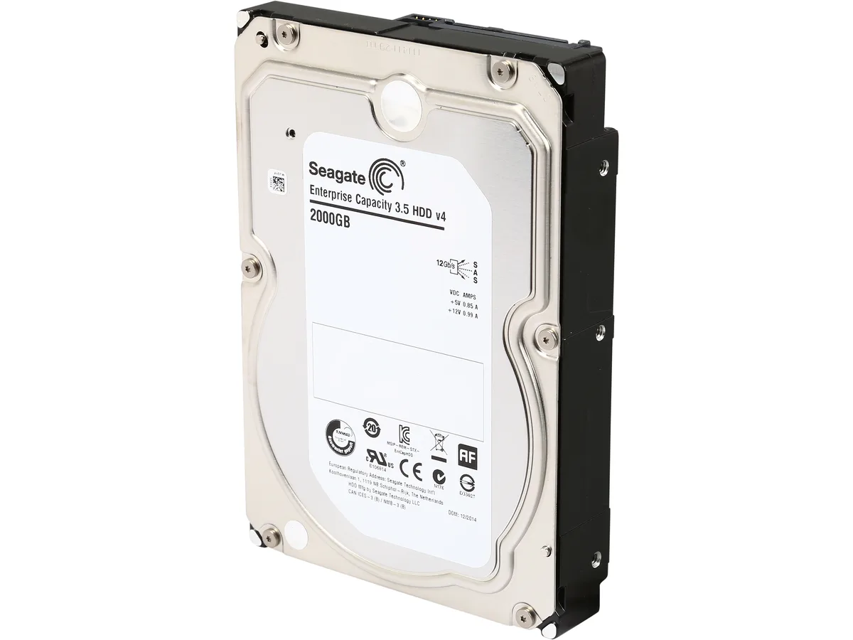 Seagate Seagate ST2000NM0034 2TB 7200 RPM SAS 12Gb/s 128MB 3.5" internal hard drive — product photo
