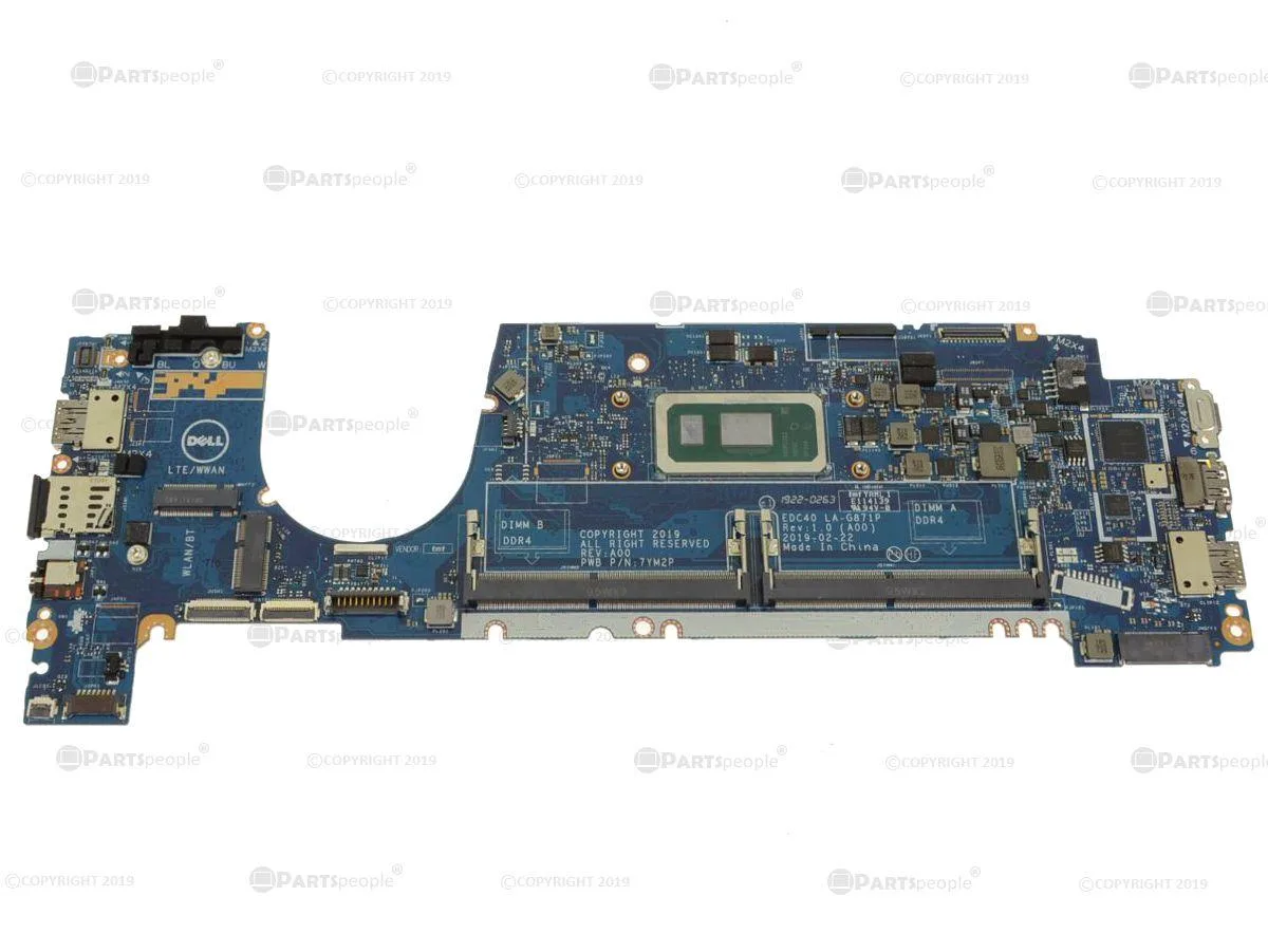 DELL DELL Latitude 7400 Motherboard FHPJ8 i5-8365U 1.6GHz — product photo