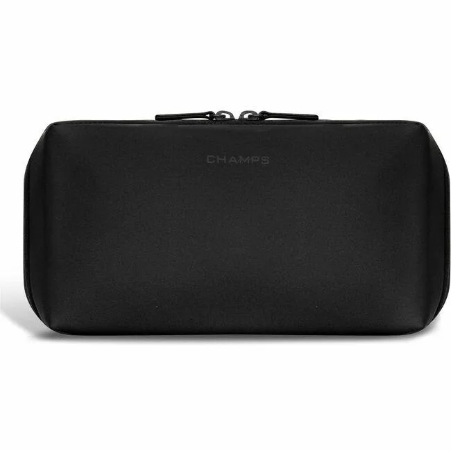 FT Champs FT Champs Onyx Toiletry Bag Black Water Resistant 6.3x4.3in 3.17qt — product photo