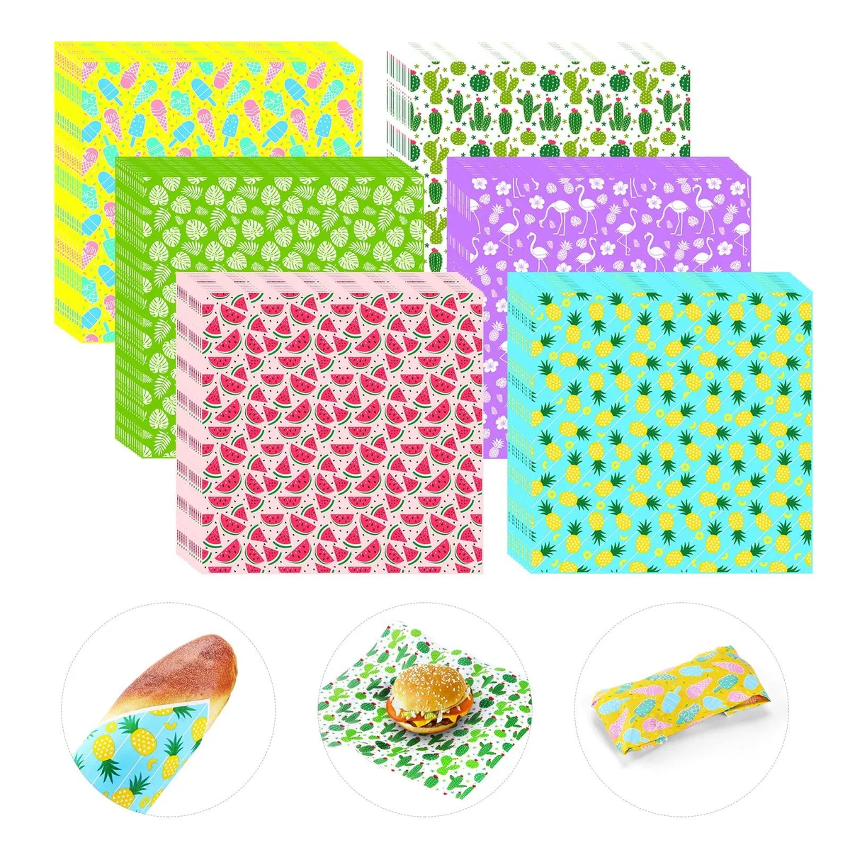  Piklodo 912531 Wax Paper 240 Sheets 12x12 inch — product photo