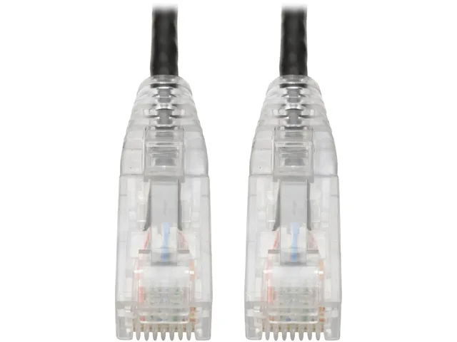 Tripp Lite Tripp Lite N201-S6N-BK Cat6 Slim Network Ethernet Cable 6in Black — product photo