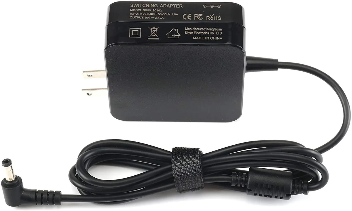 myVolts myVolts 65W 19V 3.42A AC Adapter Laptop Charger — product photo