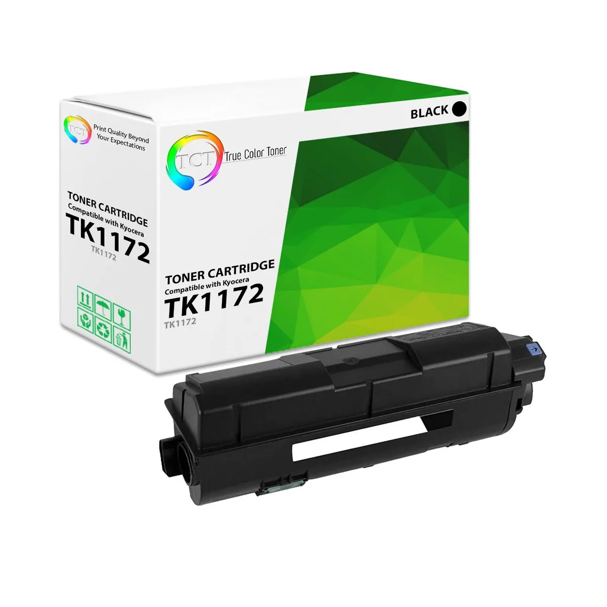 True Color Toner True Color Toner TK1172 Black High Yield Toner Cartridge 7200 Pages — product photo