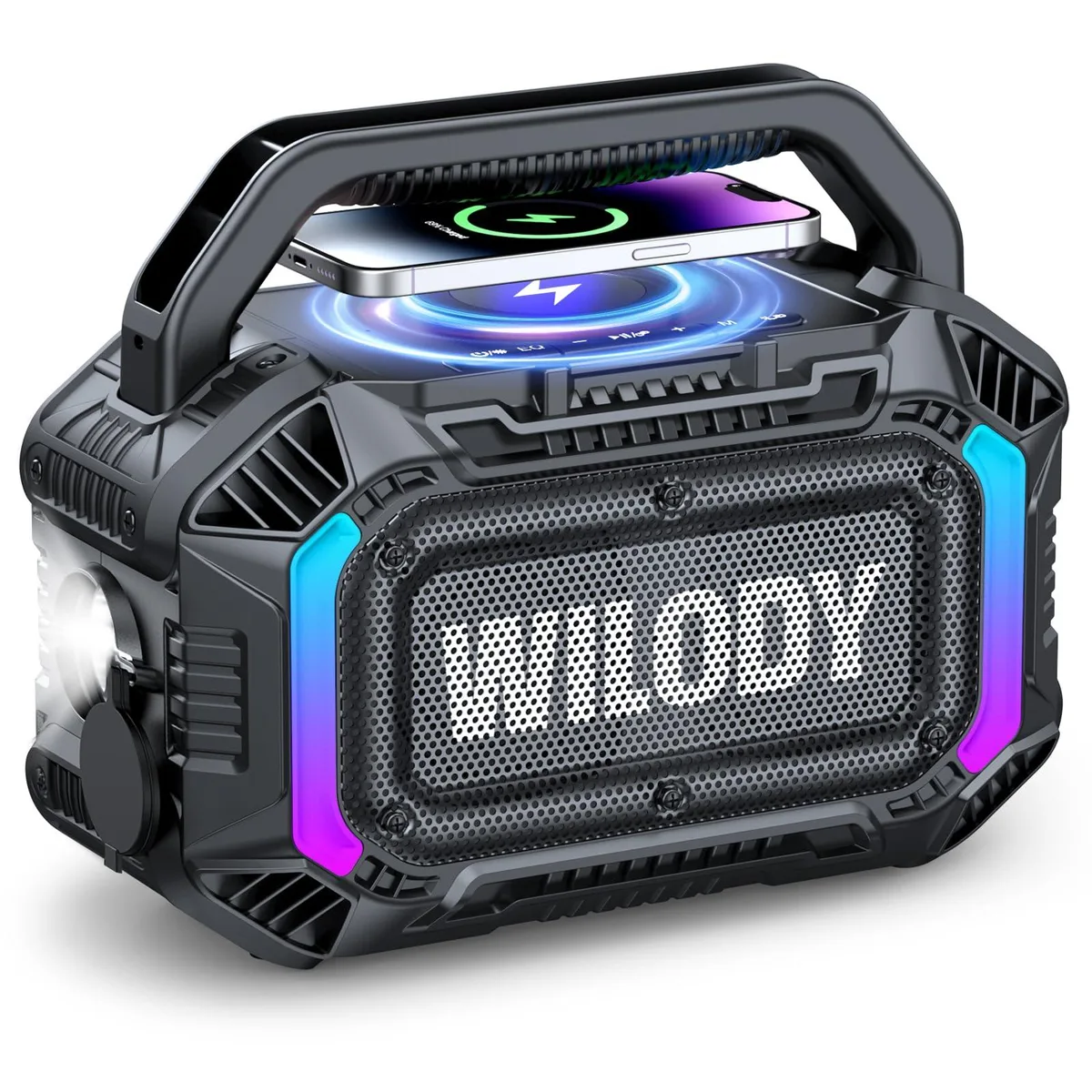  Gemini ARIA926DW Boost10X Ultra 100W Portable Speaker Black — product photo