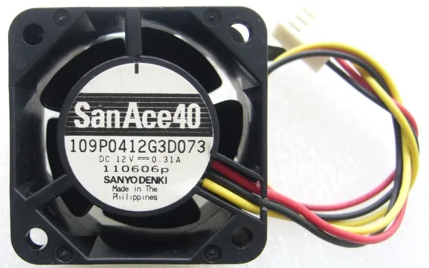 OEM Industries OEM Industries 109P0412G3D073 40mm 12V 0.31A 3-pin CPU cooler — product photo