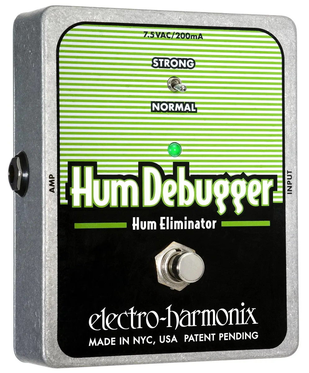 Compact silver pedal with green LED indicator