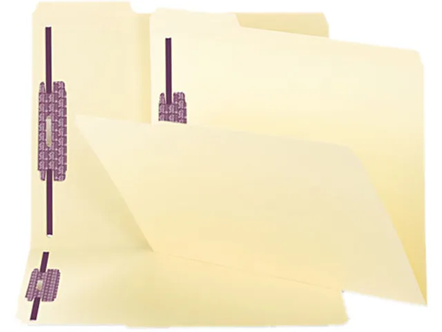 Smead Smead 14555 SafeShield Fastener File Folders, Manila, 50 per box — product photo