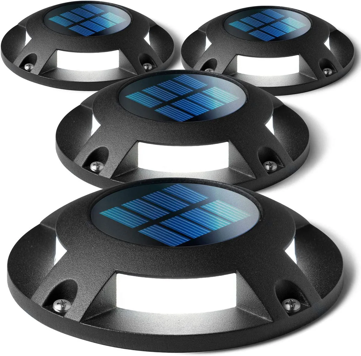 Home Zone Security Home Zone Security ELJ6538V 4-pack 20 lm IP67 landscape lighting — product photo
