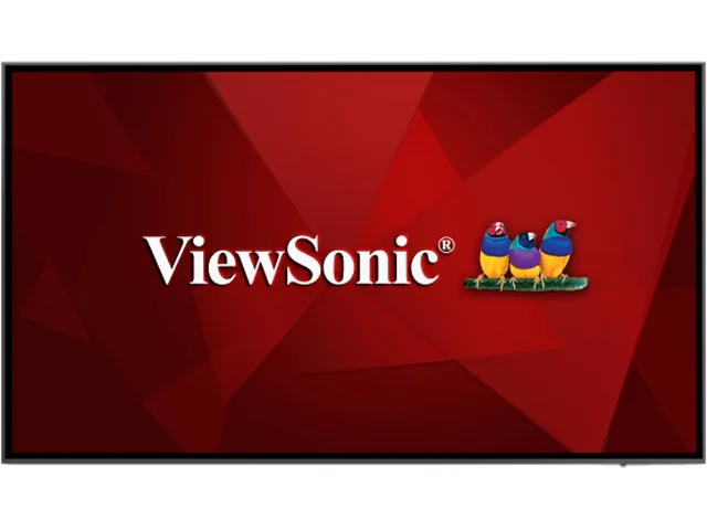 ViewSonic ViewSonic CDE7520 75" 4K commercial display 16 GB 3840 x 2160 60 Hz 300 nits — product photo