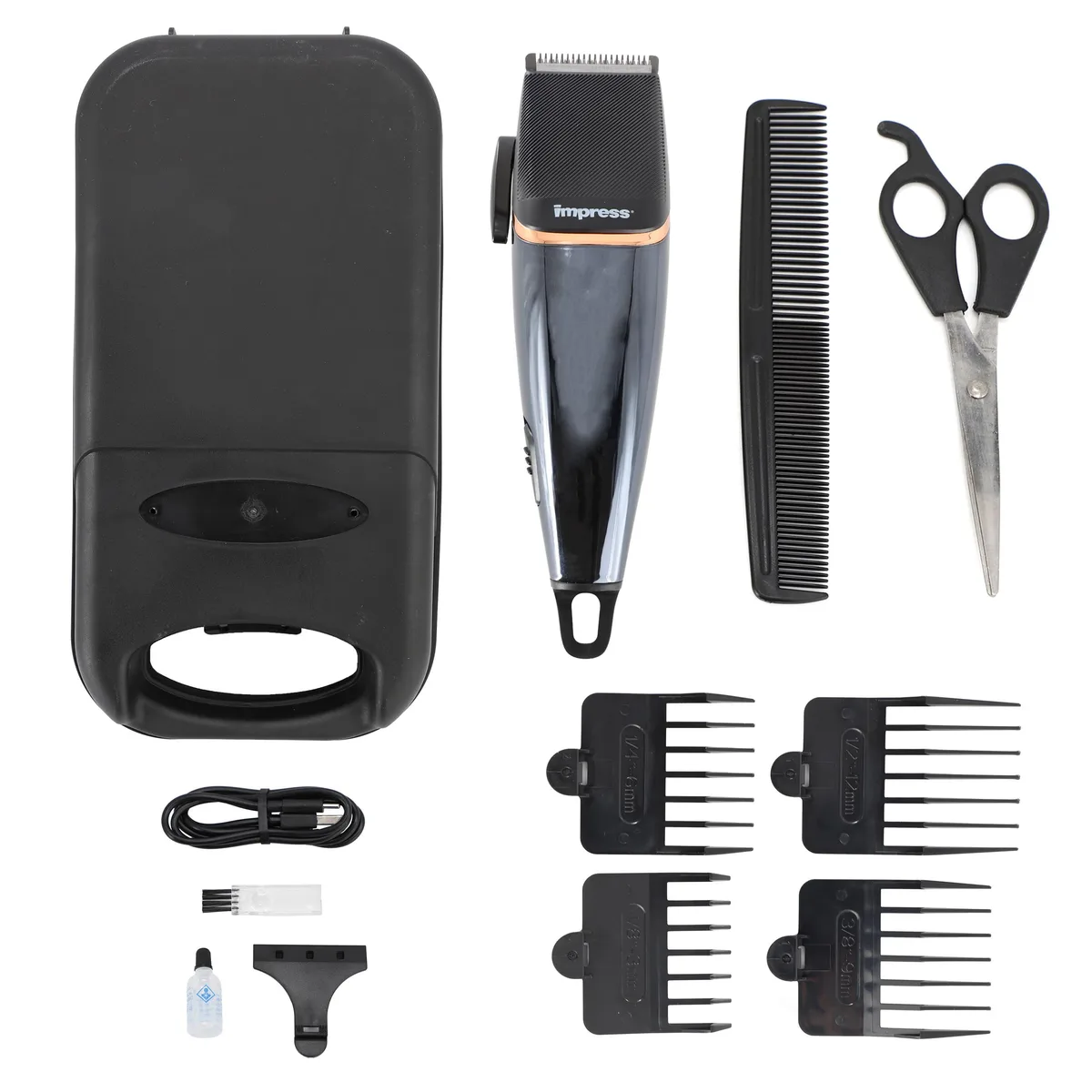 Impress Impress 510123145M 12 Piece Cordless Hair Cutting Kit — product photo