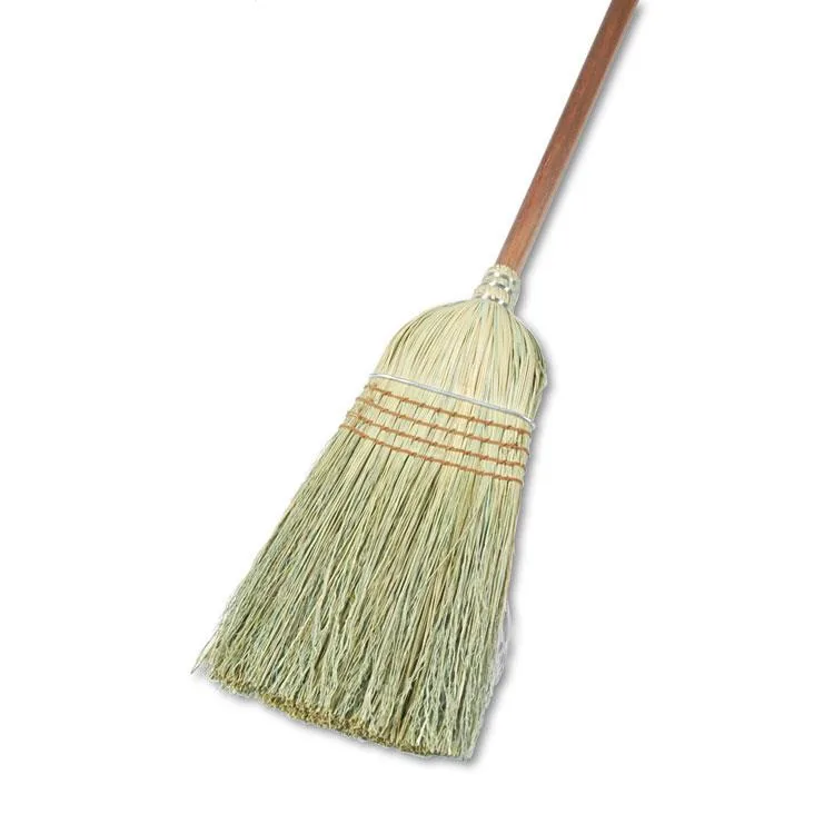 Boardwalk Boardwalk BWK932YEA 42" Warehouse Broom Yucca/Corn Fiber Bristles Wood Handle Natural — product photo