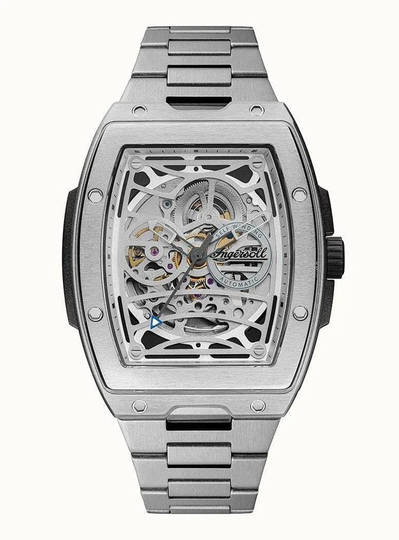Ingersoll/Rand Ingersoll/Rand Challenger I12310 Silver Skeleton Dial Automatic Men's Watch 42.00mm 50m — product photo