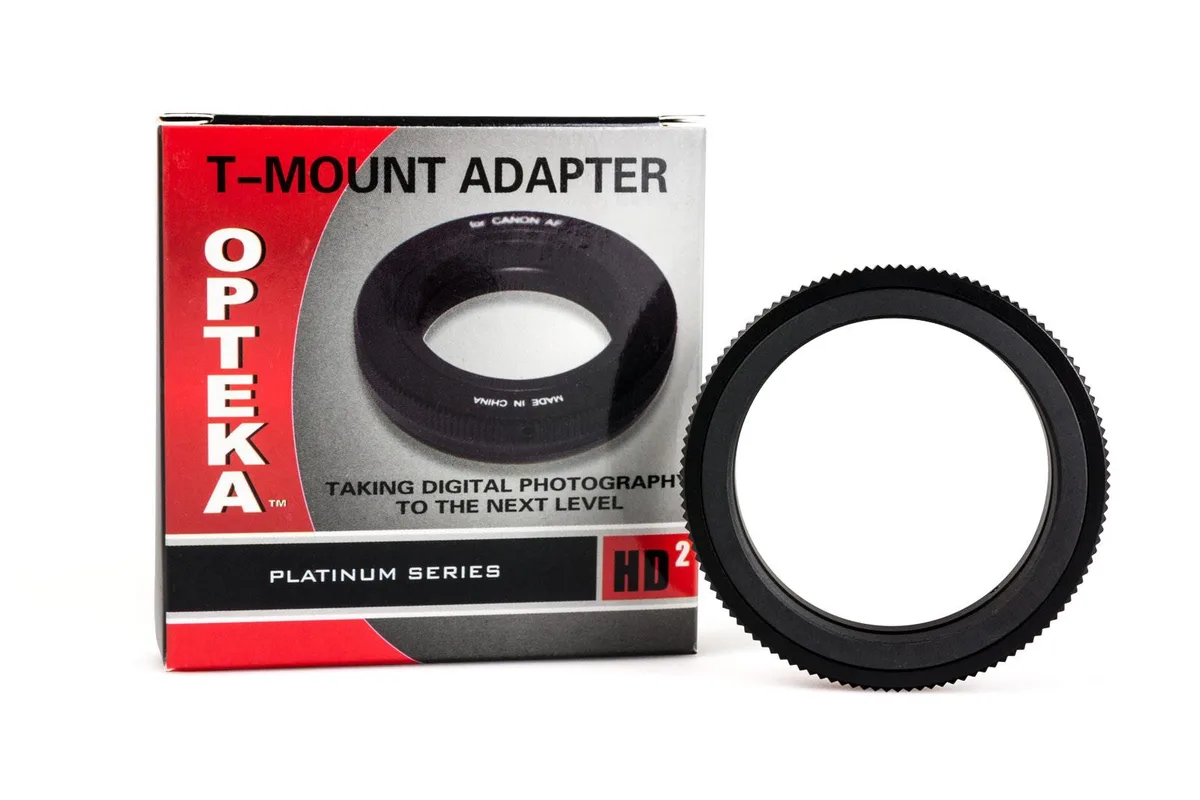 Opteka Opteka T-Mount T2 Adapter for Nikon DSLRs camera accessory — product photo