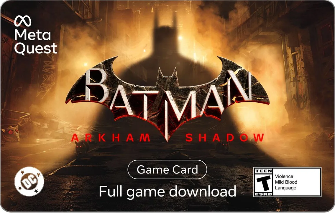 Meta Quest Meta Quest MQ-D-V-13 Batman: Arkham Shadow downloadable game — product photo