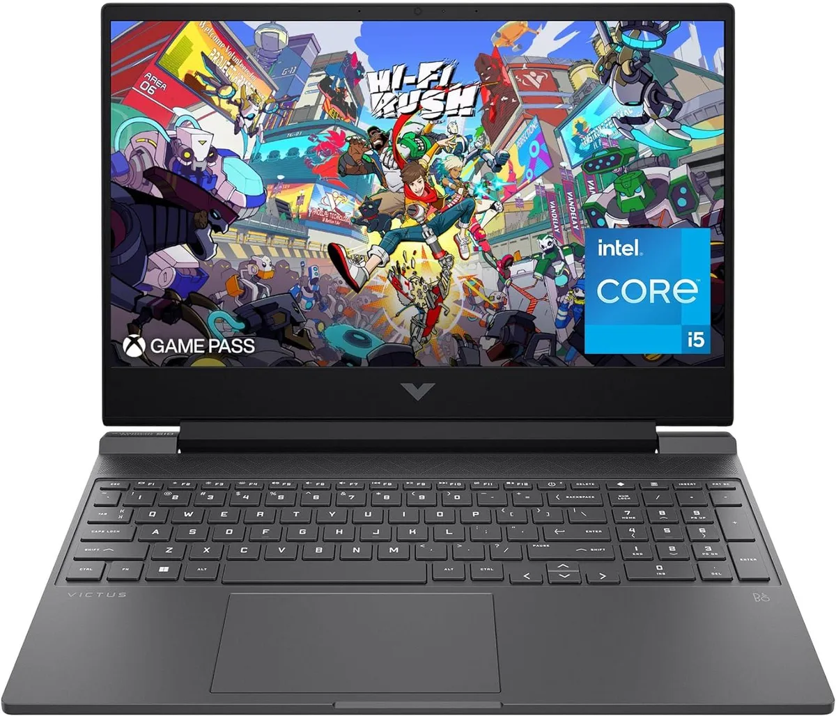 HP HP Victus 15-fa1029nr gaming laptop i5-12450H 8GB 512GB RTX 2050 144Hz — product photo