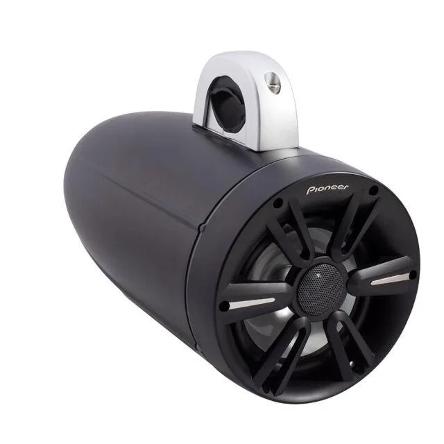Pioneer Pioneer TS-ME770TSB 7.7" Marine Tower Speaker w/ UD-ME30CP Clamps & LED — product photo