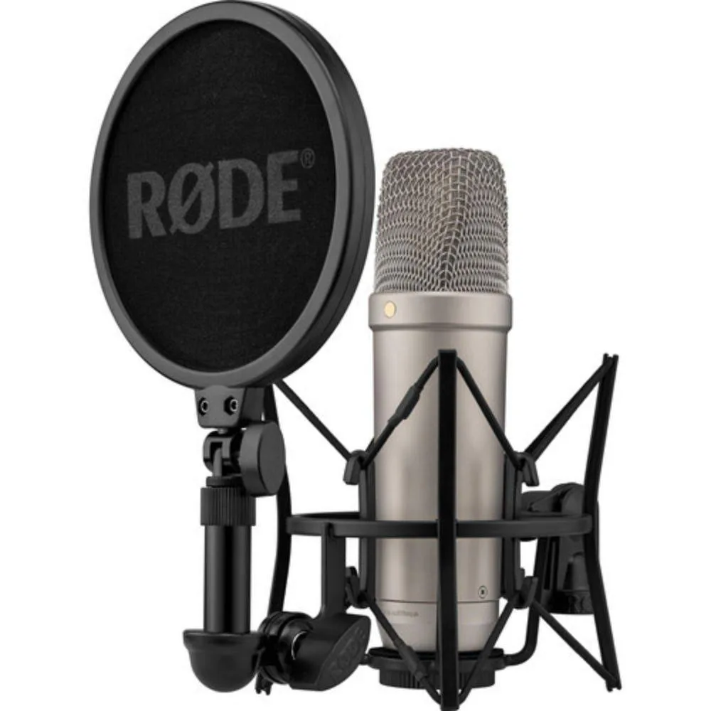 RODE Microphone RODE Microphone NT1 Silver 5th Generation Hybrid Studio Condenser Microphone — product photo