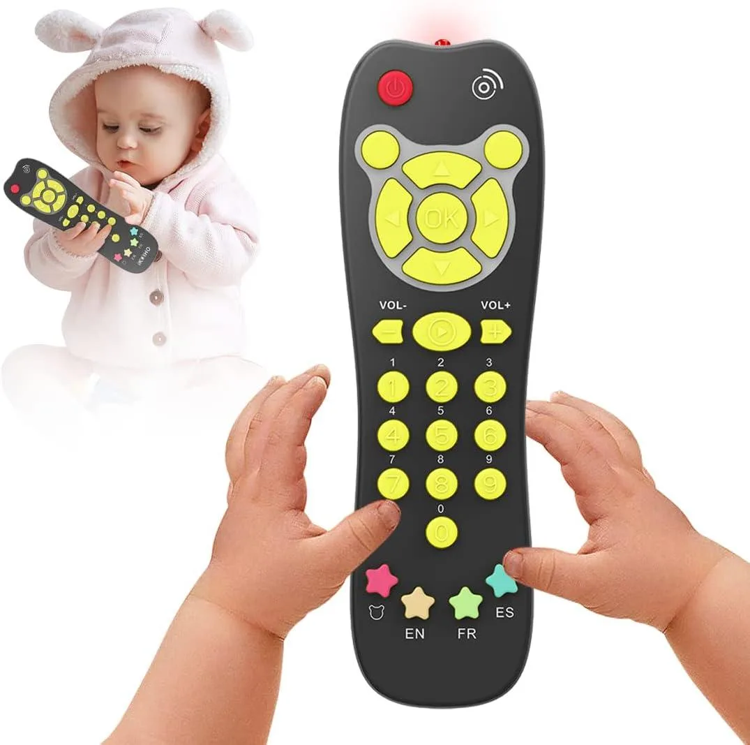 usbroway usbroway Baby TV Remote Toy Black 12 18 months 50 sounds — product photo