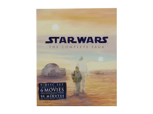 20th Century Fox 20th Century Fox Star Wars Complete Saga Episodes I-VI Blu-ray - movie — product photo