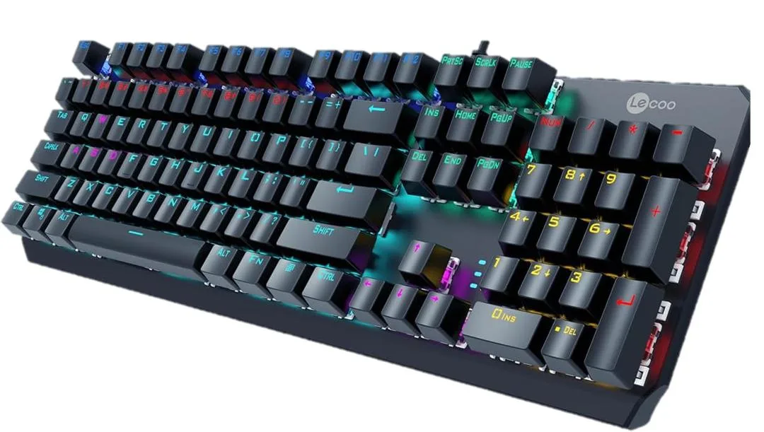 Lenovo Lenovo GK301 Wired Mechanical Gaming Keyboard Metal Panel 60M Clicks — product photo