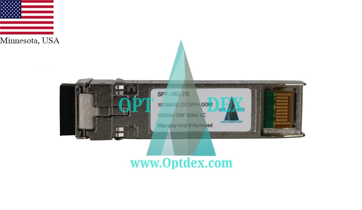 Optdex Optdex Arista SFP-10GM-T SFP transceiver 10M 100M 1G 2.5G 5G 10Gbps RJ-45 30m — product photo