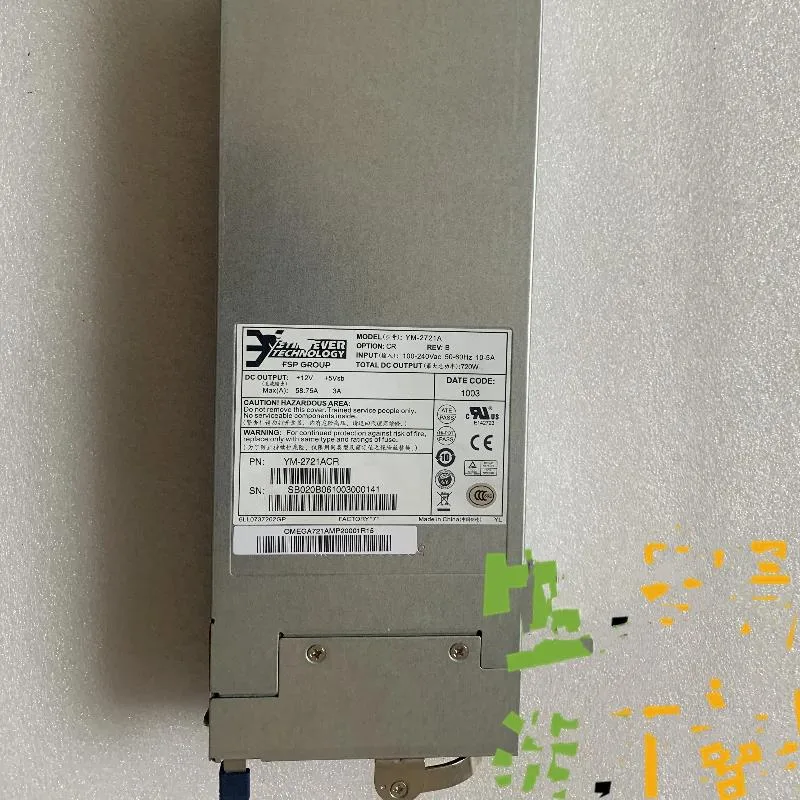 Supersuperuncle Supersuperuncle 720W Server Redundant Power Supply for YM-2721A YH-5721A — product photo
