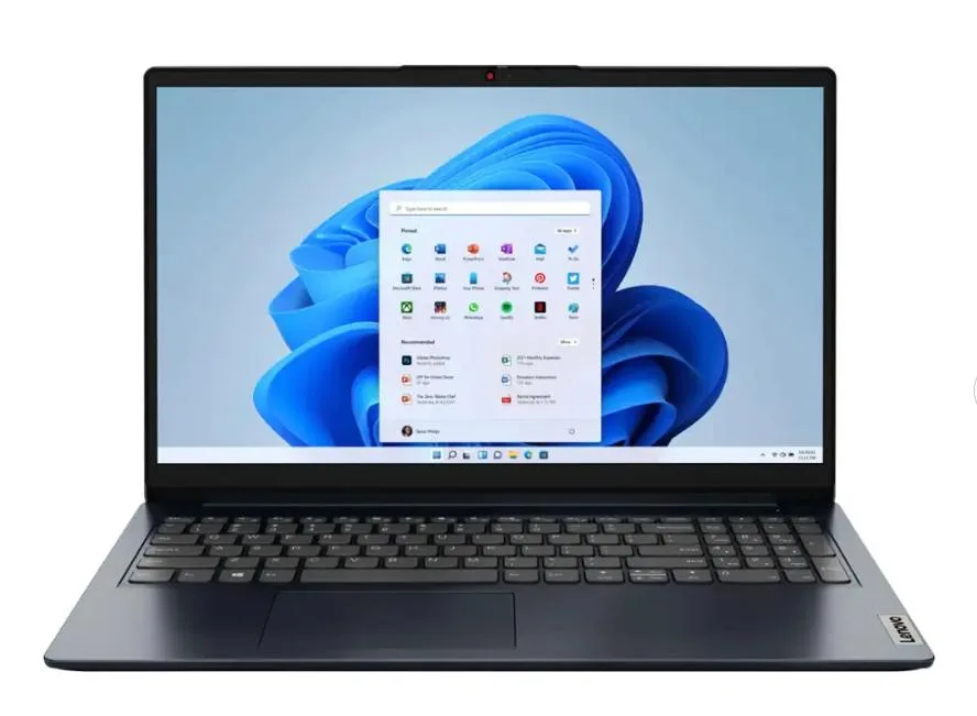 Lenovo Lenovo IdeaPad 1 15.6" FHD Touchscreen AMD Ryzen 5 7520U 8GB 256GB SSD Abyss Blue laptop — product photo