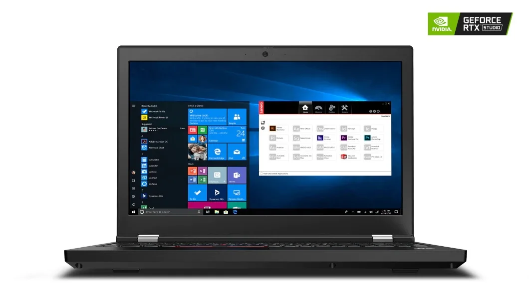 Lenovo Lenovo ThinkPad P15 20SUS34900 laptop i7-10750H Quadro T1000 4GB 32GB 1TB SSD — product photo