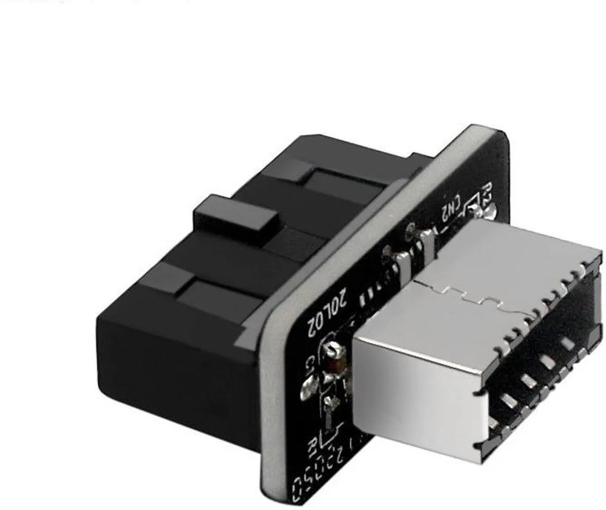 Vszerda Vszerda USB 3.0 19/20 pin to USB 3.1 20 pin adapter (Straight Type) — product photo