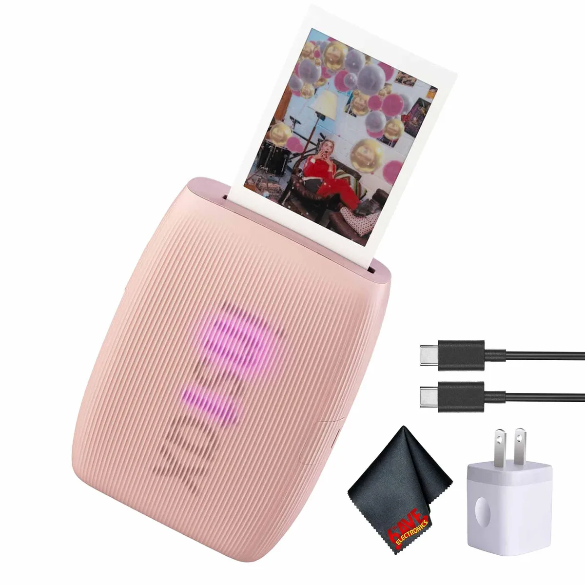 FUJIFILM FUJIFILM INSTAX MINI LINK 3 Rose Pink Bundle film camera — product photo