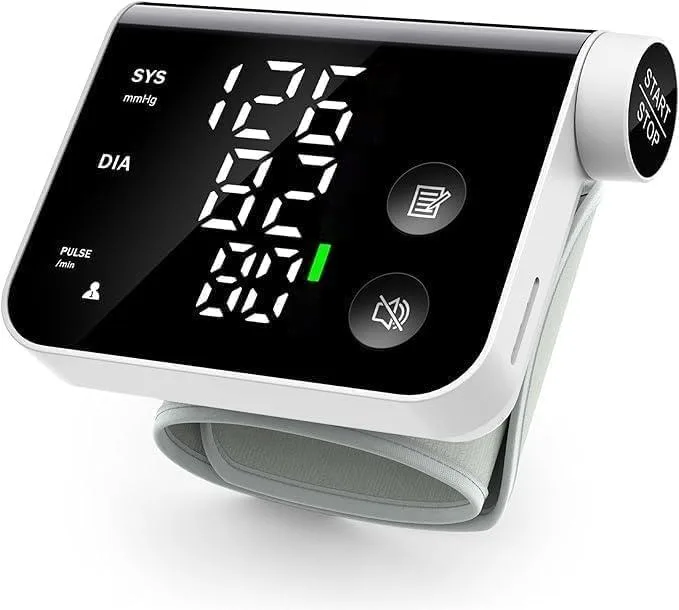  Generic Wrist Blood Pressure Monitor W05 240 Memory LED Display Storage Bag — product photo