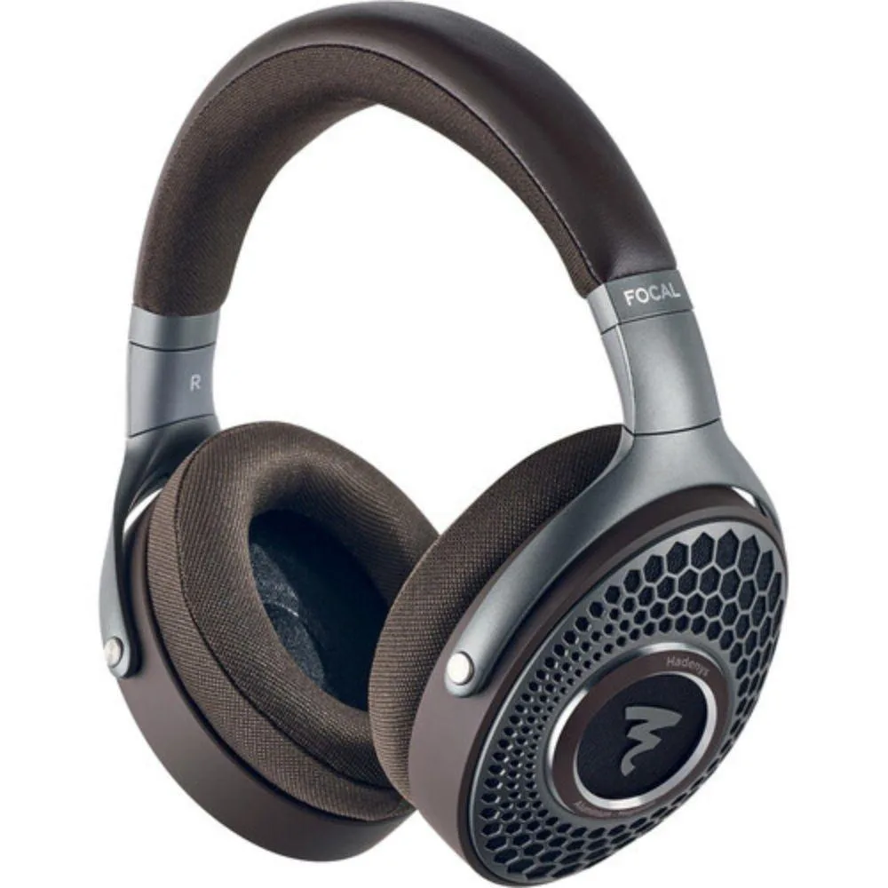 Focal Focal Hadenys open-back headphones, brown, 40 mm drivers, 3.5 mm cable — product photo