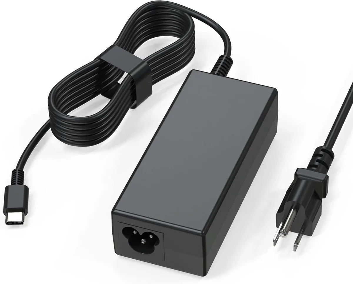  UNAWUDOH SM65CC-01 65W USB-C Laptop Charger Black — product photo