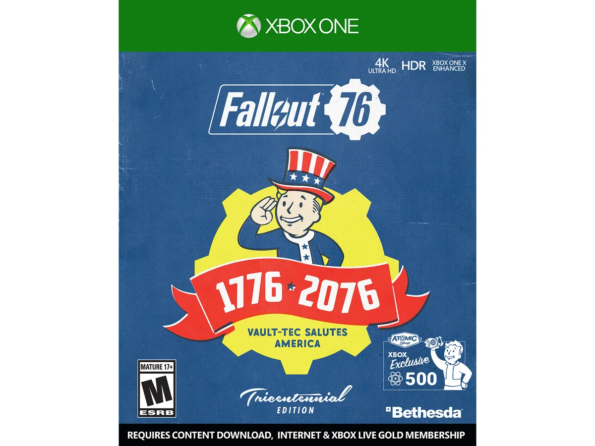 Bethesda Softworks Bethesda Softworks FA76XB1 Fallout 76 Tricentennial Edition Xbox One video game — product photo
