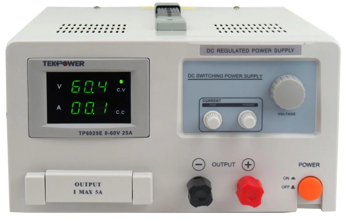 Tekpower Tekpower TP6025E Industrial Power Supply 60V 25A Digital Display — product photo