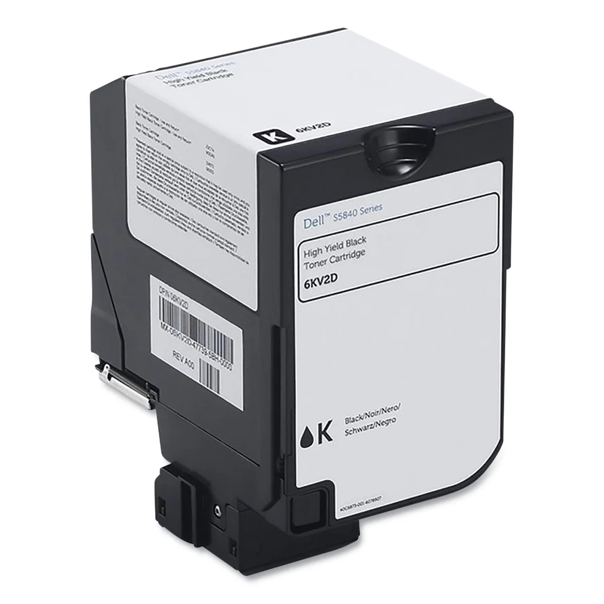DELL DELL W3GR6 20,000-page black toner cartridge — product photo