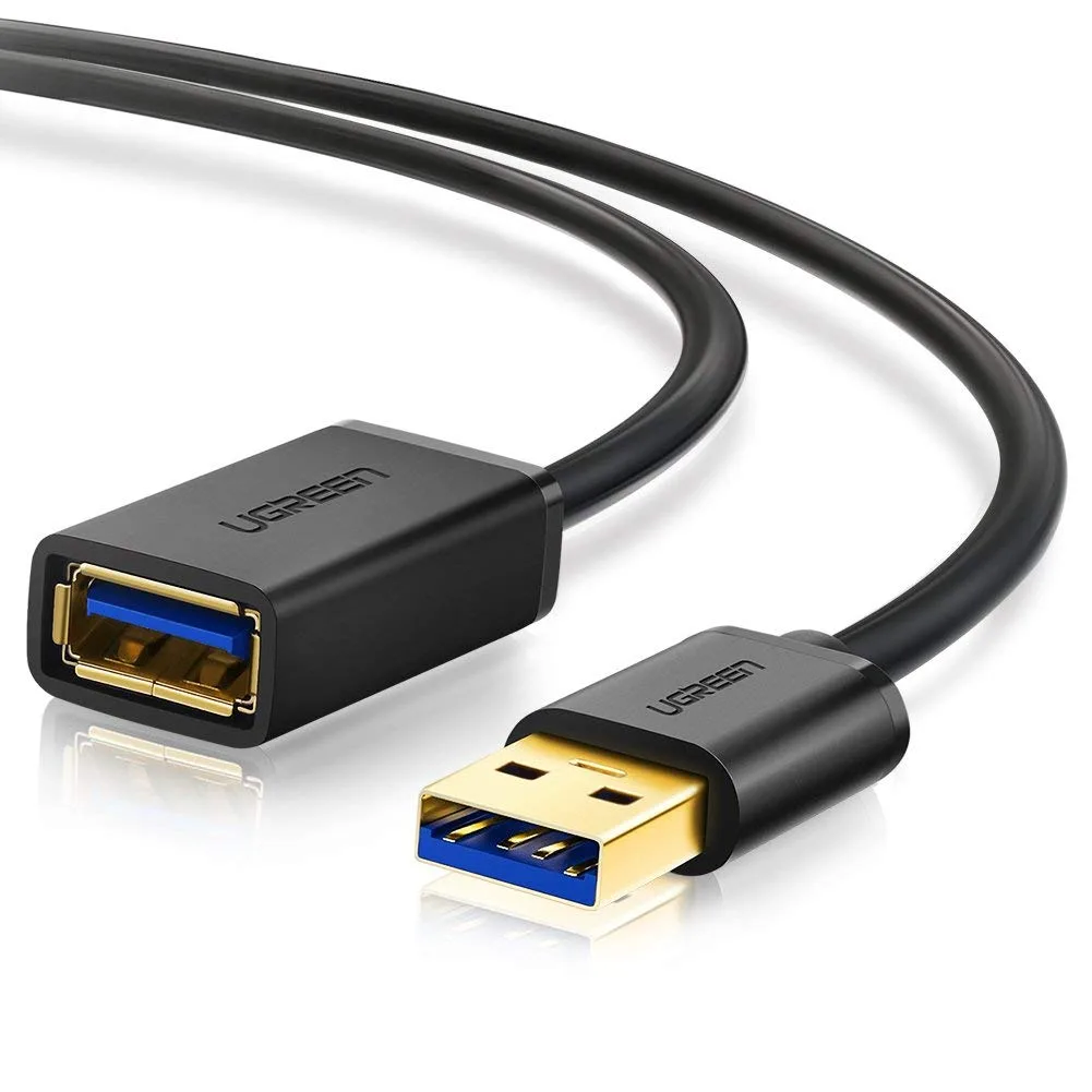 ESTONE ESTONE USB 3.0 Extension Cable 3.3ft 1m Black — product photo