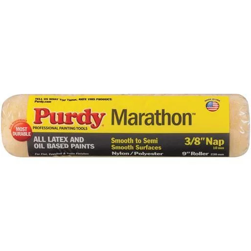 PURDY PURDY Marathon Knit Fabric Roller Cover 9" x 3/8" 144602092 — product photo