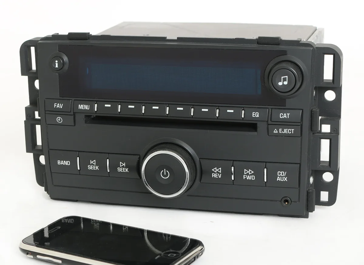 1 Factory Radio 1 Factory Radio 15870717 AM FM CD Receiver Bluetooth 2006 Chevy Impala Monte Carlo — product photo