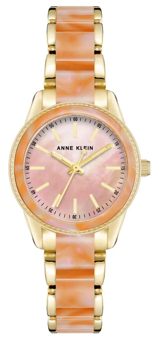 Anne Klein Anne Klein Pearlescent Resin Link Bracelet Ladies Watch 30mm 12mm — product photo