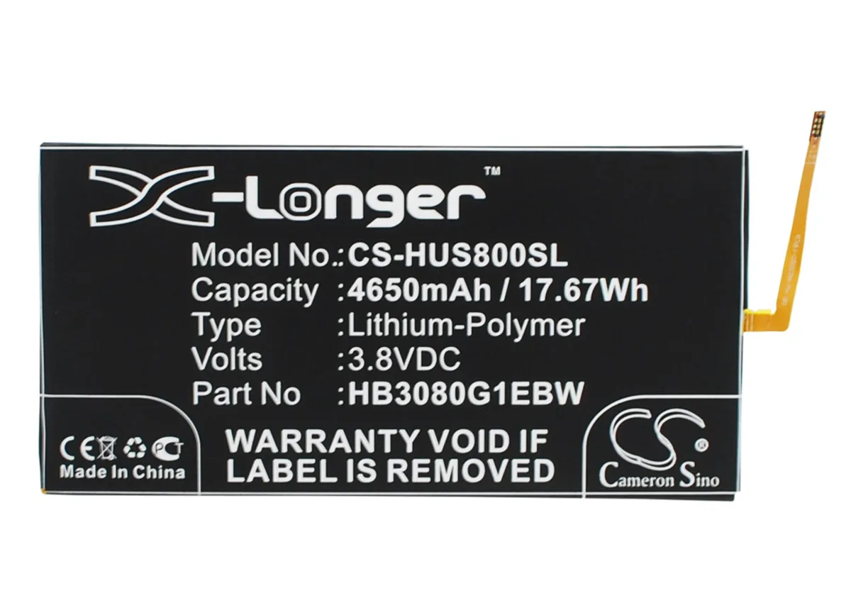 Cameron & Co Cameron & Co DS-CS-HUS800SL 4.65 Ah Li-Polymer battery Black — product photo