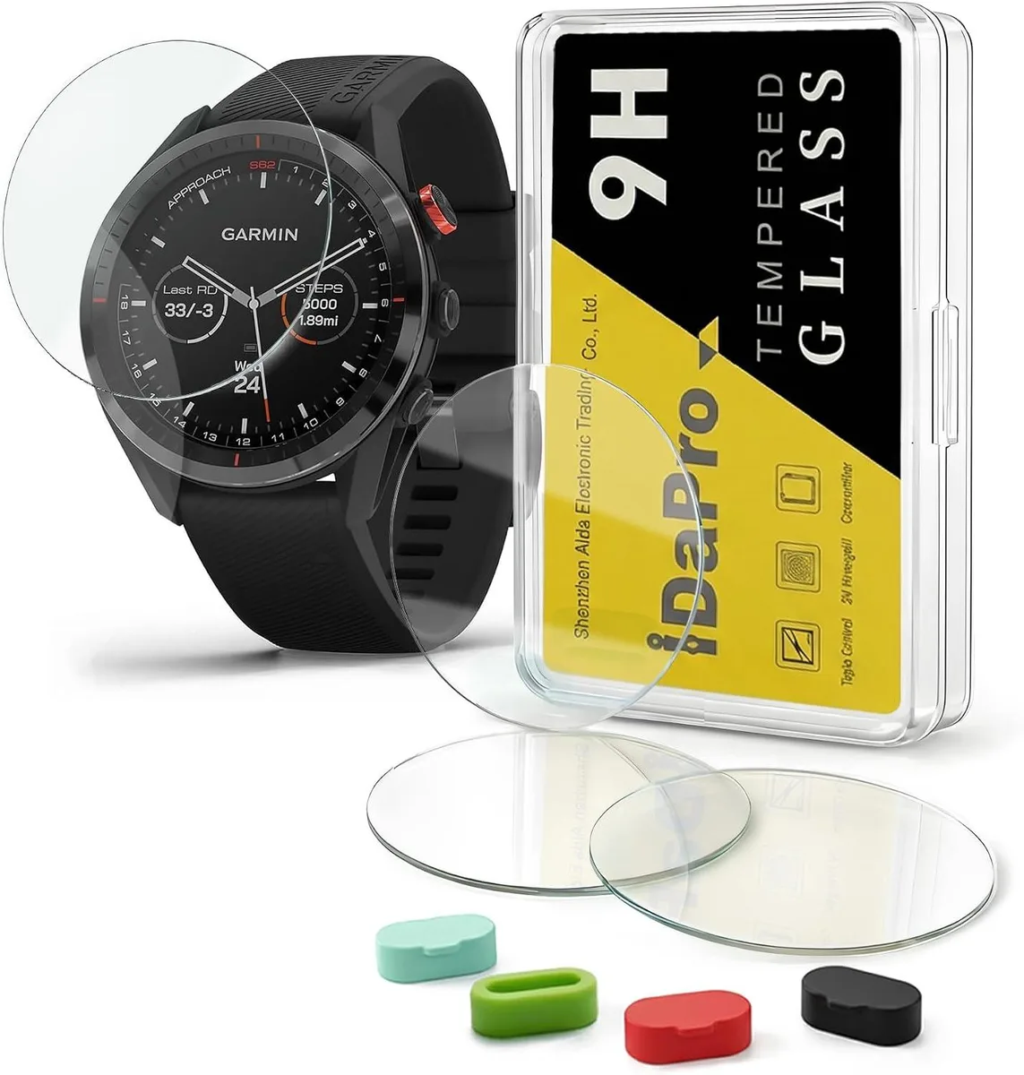 ETEIZU ETEIZU Screen Protector Kit for Garmin Approach S62 — product photo